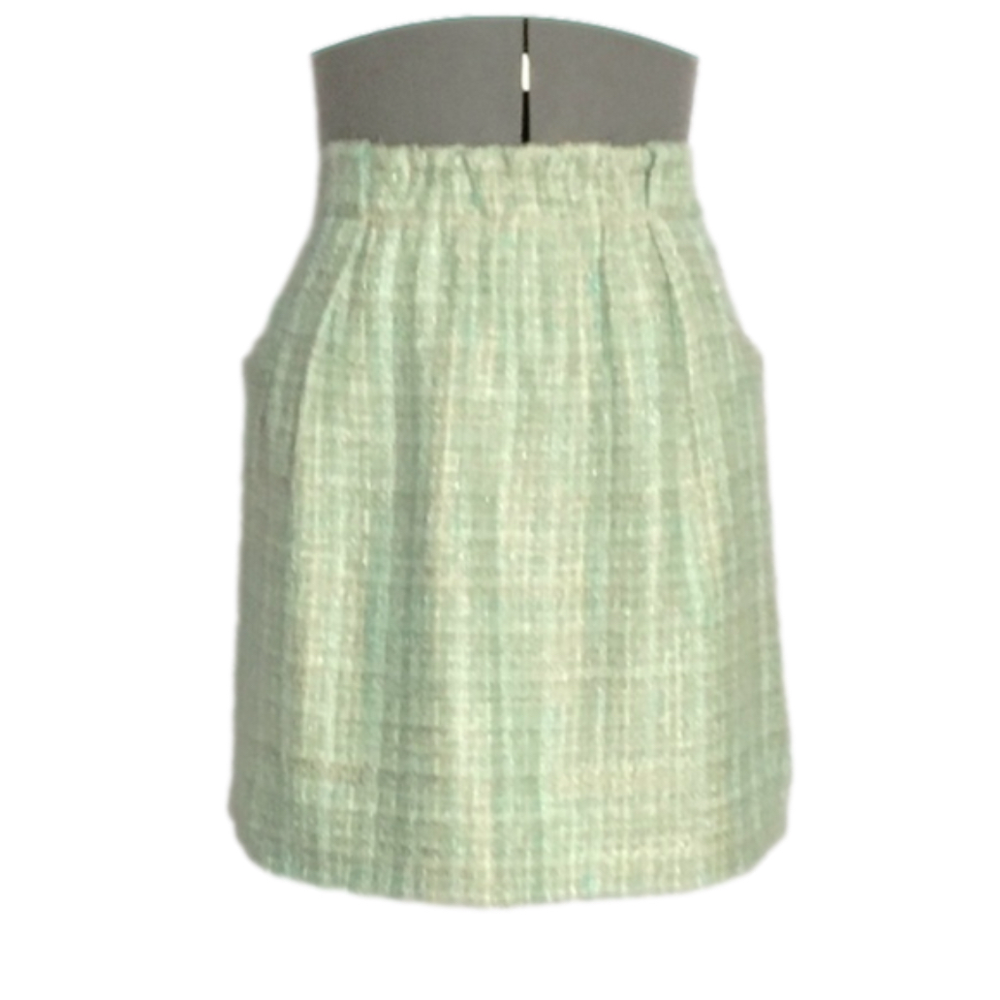 J. CREW FACTORY Surf Tweed Woven Mini Skirt Size 4